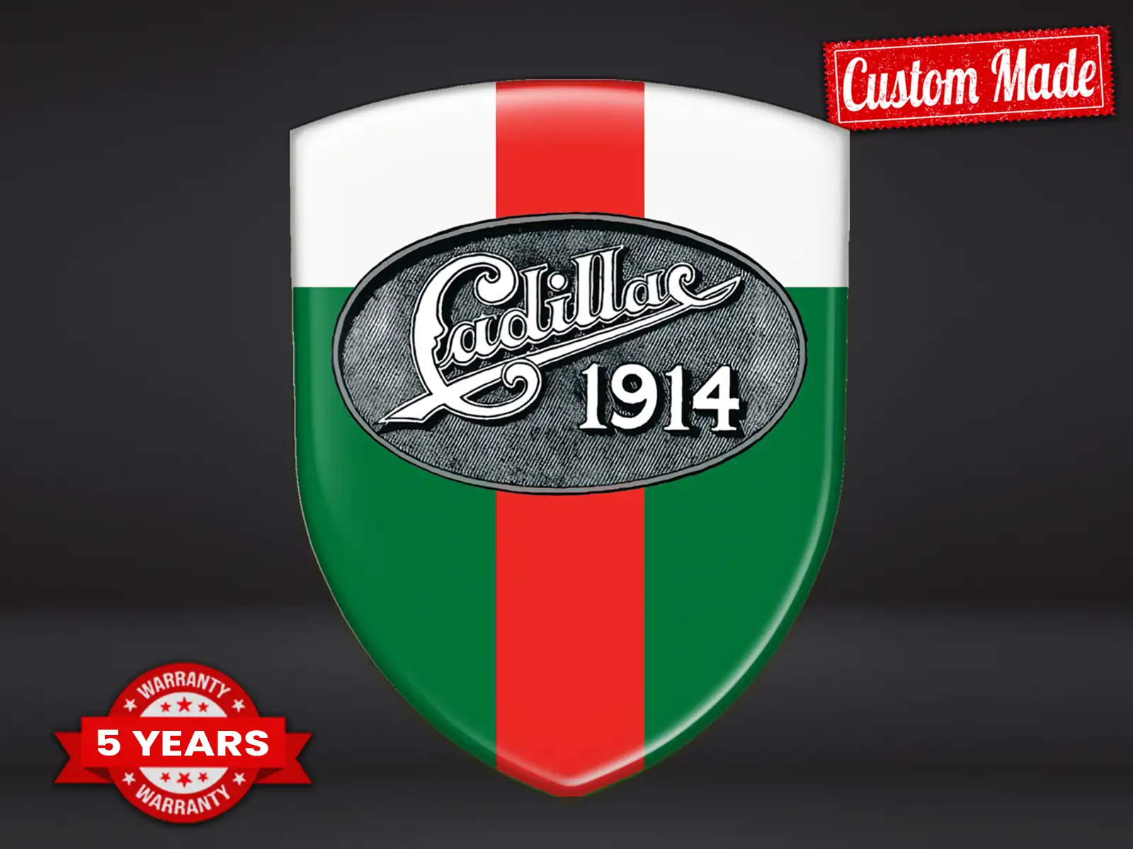 Cadillac Maßgefertigte Auto-Embleme Glänzend
